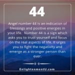 Angel Number 44 - A Symbol Of Positivity And Protection | Seeing 44 Meaning