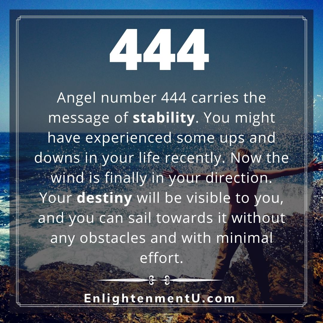 444 angel number meaning astrology
