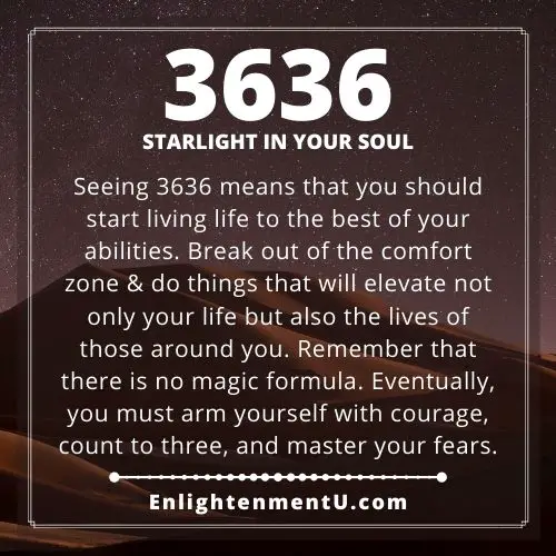 3636 Angel Number - Starlight In Your Soul | Seeing 3636 Meaning