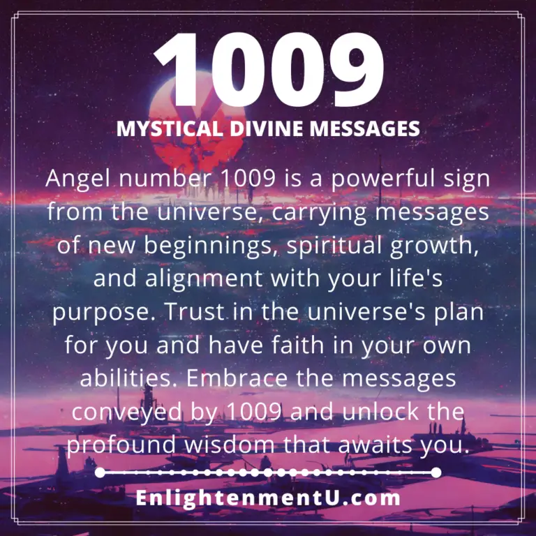 1009 Angel Number – Mystical Divine Messages | Seeing 1009 Meaning