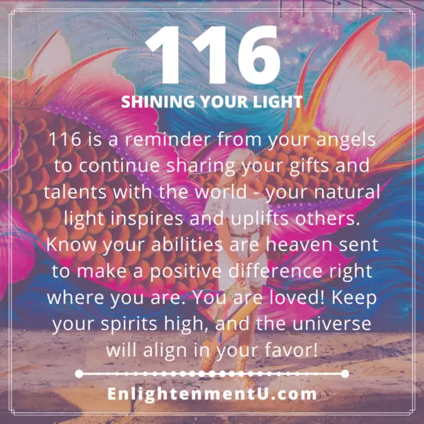 Seeing 116 Angel Number Meaning - Level Up Your Life | Seeing 116 Meaning