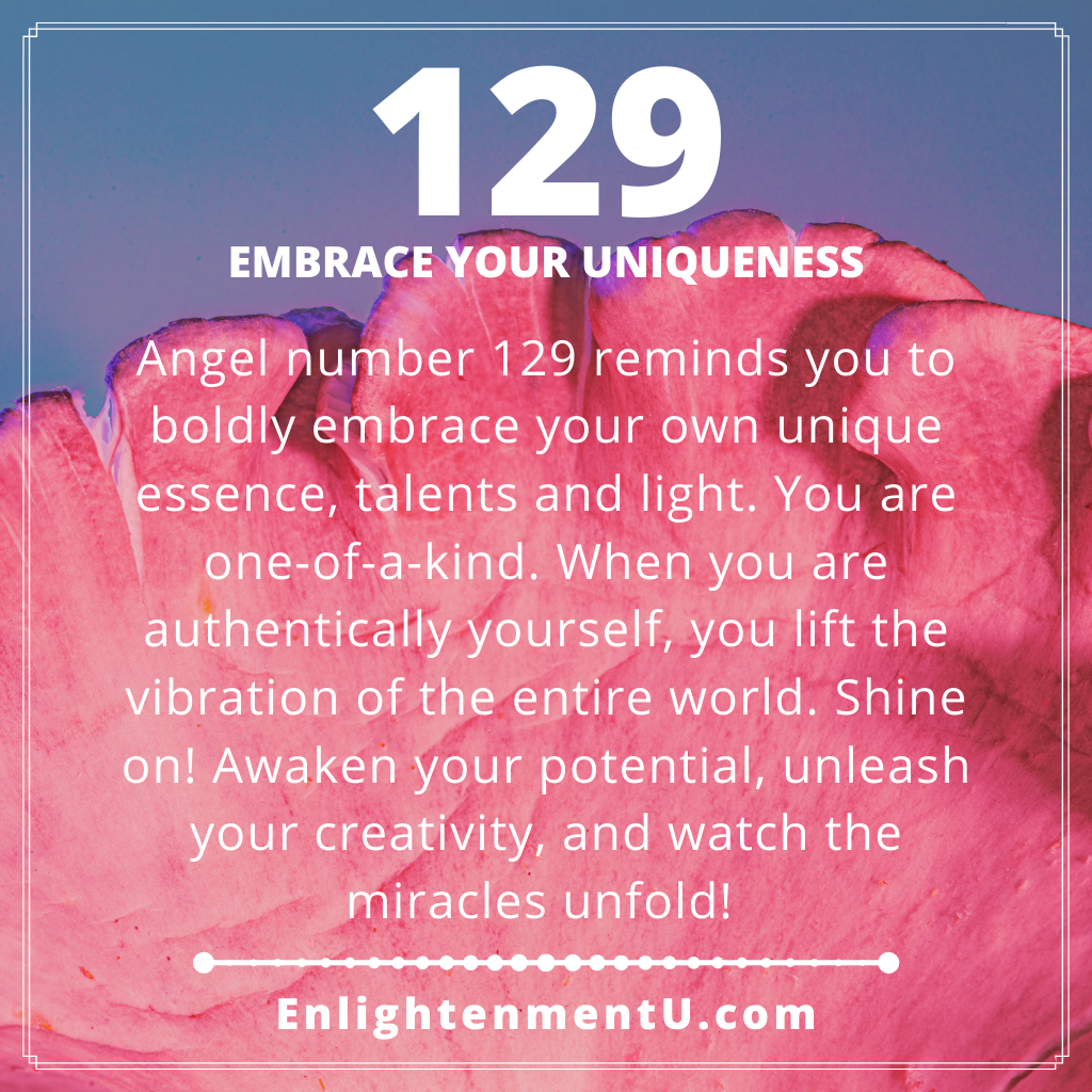 Seeing 129 Angel Number Meaning - Unveiling Divine Signs From Your ...