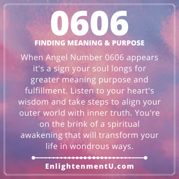 Seeing 0606 Angel Number - Meaning In Love, Life, Money & More