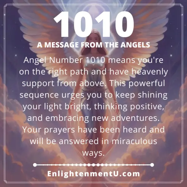 Seeing 1010 Angel Number - Meaning In Love, Life, Money & More