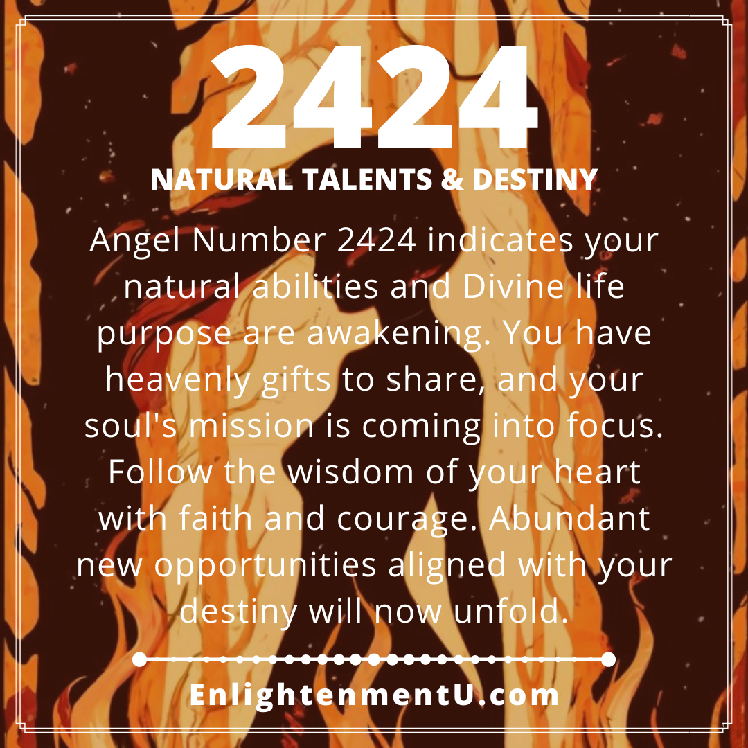 Seeing 2424 Angel Number - Meaning In Love, Life, Money & More