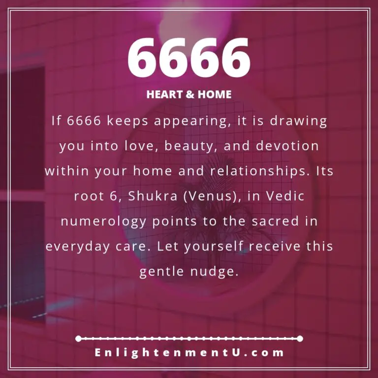 Read more about the article 6666 Angel Number Meaning: Love, Money & Vedic Insight