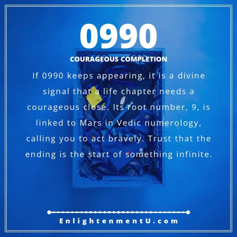 Read more about the article 0990 Angel Number Meaning: Love, Money & Vedic Insight