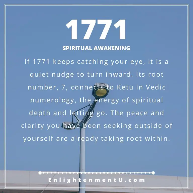 Read more about the article 1771 Angel Number Meaning: Love, Money & Vedic Insight