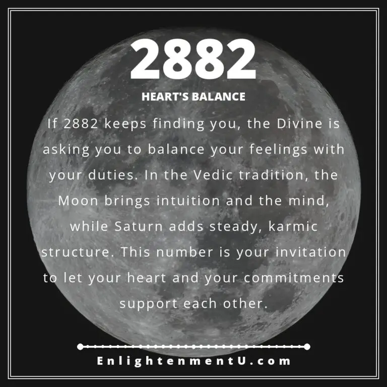 Read more about the article 2882 Angel Number Meaning: Love, Money & Vedic Insight