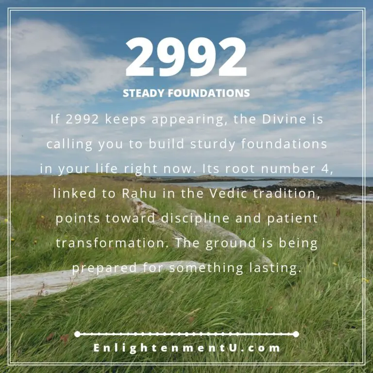 Read more about the article 2992 Angel Number Meaning: Love, Money & Vedic Insight