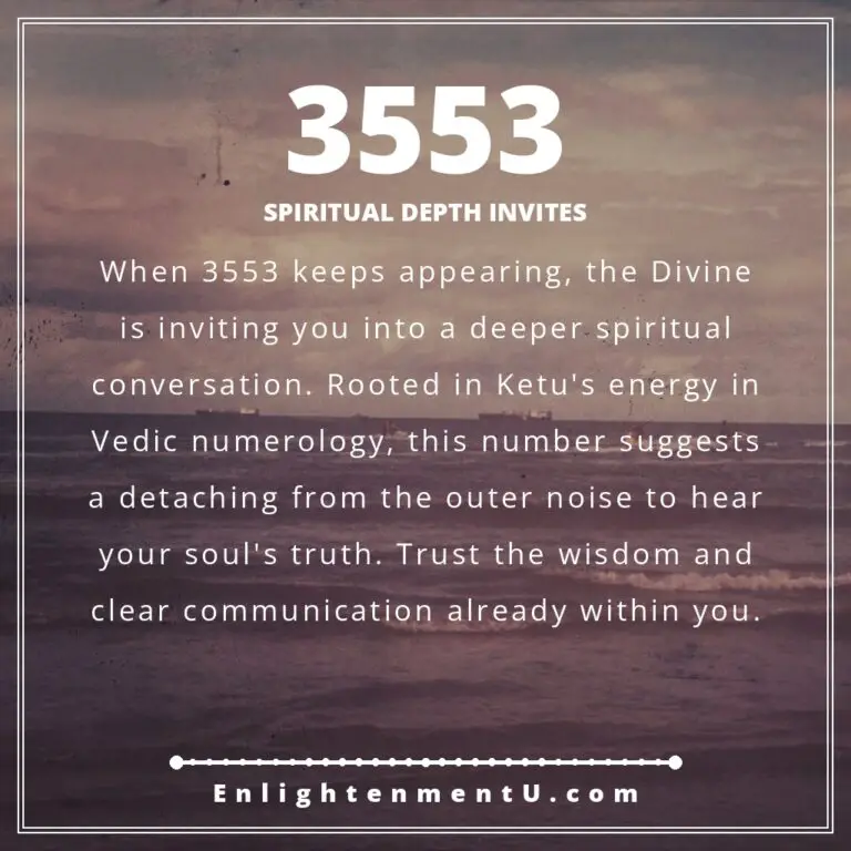 Read more about the article 3553 Angel Number Meaning: Love, Money & Vedic Insight