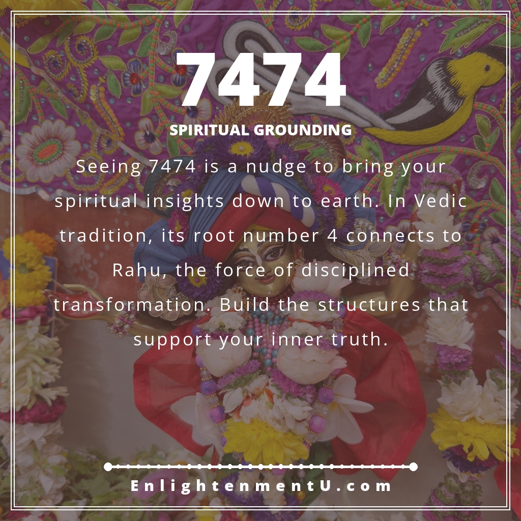 meaning of seeing 7474 angel number