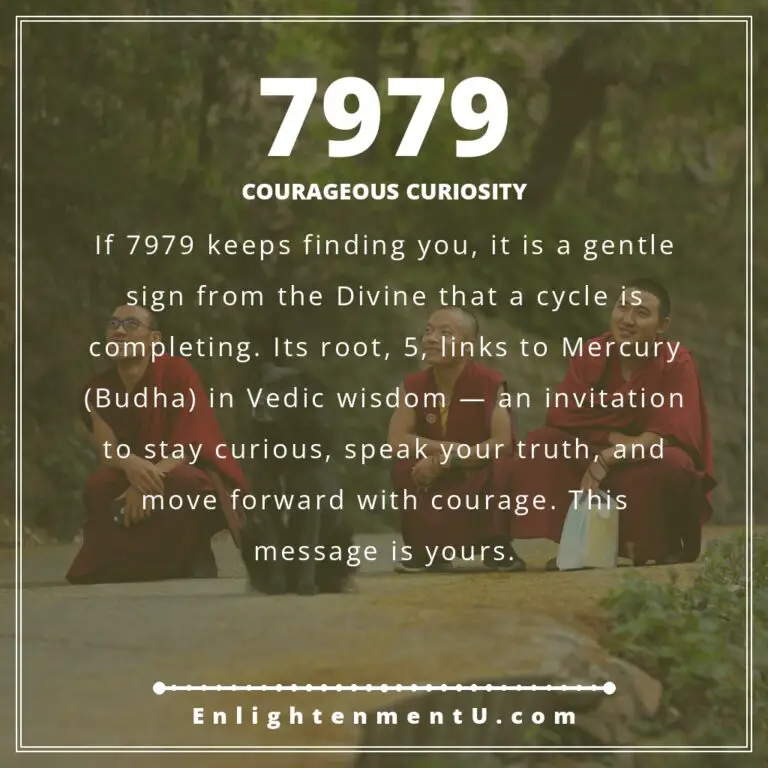 Read more about the article 7979 Angel Number Meaning: Love, Money & Vedic Insight