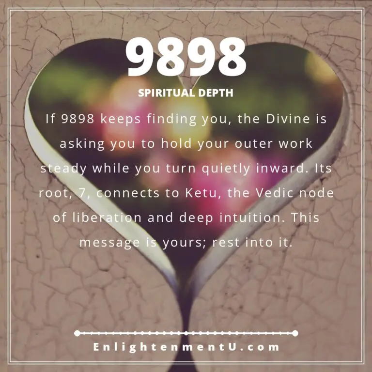 Read more about the article 9898 Angel Number Meaning: Love, Money & Vedic Insight