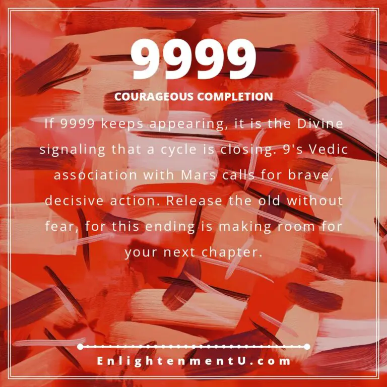 Read more about the article 9999 Angel Number Meaning: Love, Money & Vedic Insight