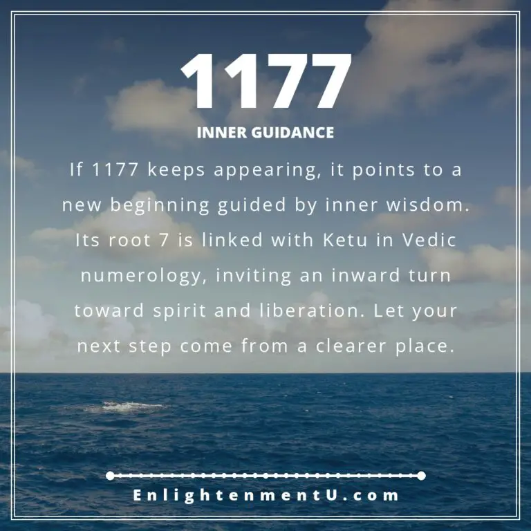 Read more about the article 1177 Angel Number Meaning: Love, Money & Vedic Insight