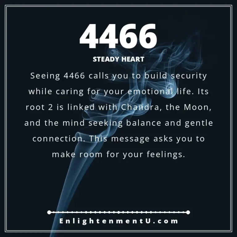 Read more about the article 4466 Angel Number Meaning: Love, Money & Vedic Insight