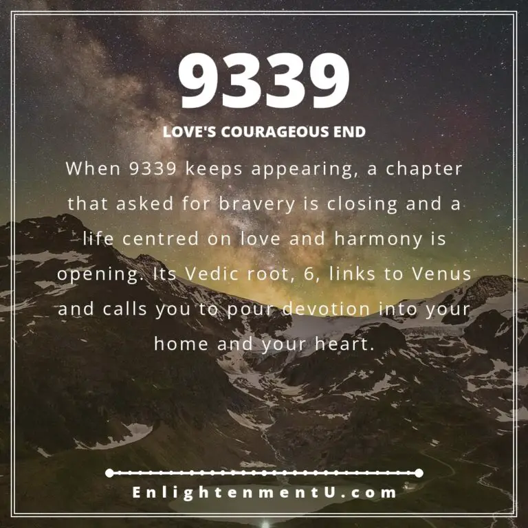 Read more about the article 9339 Angel Number Meaning: Love, Courage & Vedic Insight