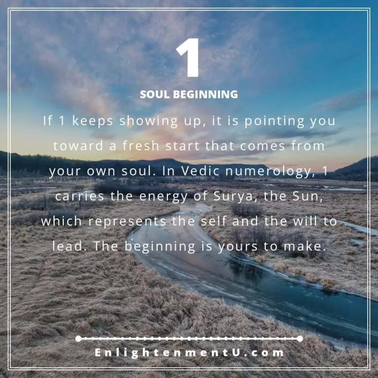 Read more about the article 1 Angel Number Meaning: Love, Money & Vedic Insight