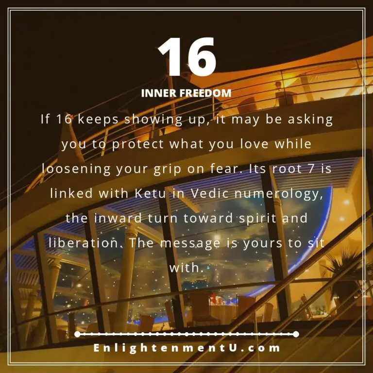 Read more about the article 16 Angel Number Meaning: Love, Money & Vedic Insight