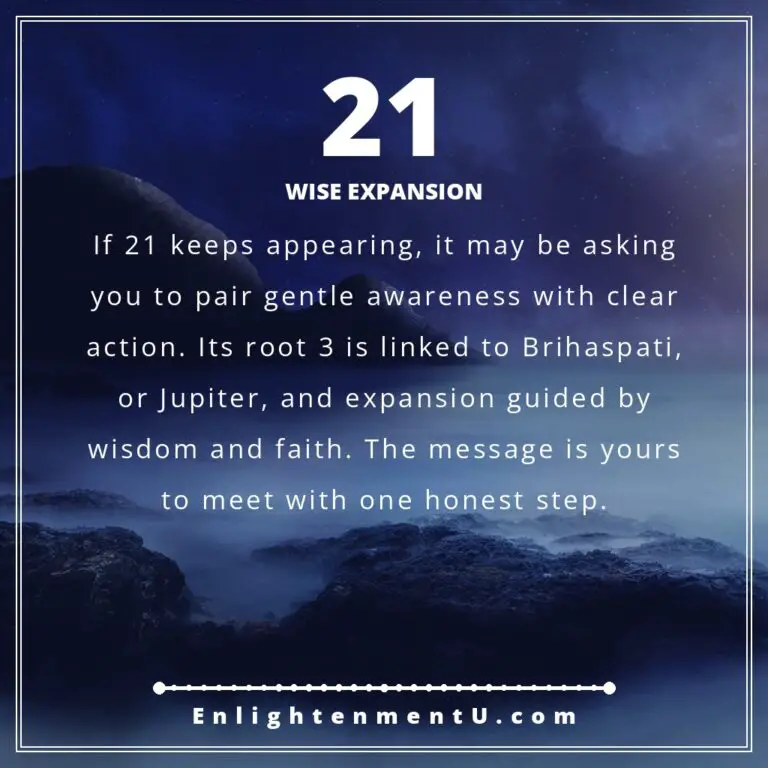 Read more about the article 21 Angel Number Meaning: Love, Money & Vedic Insight