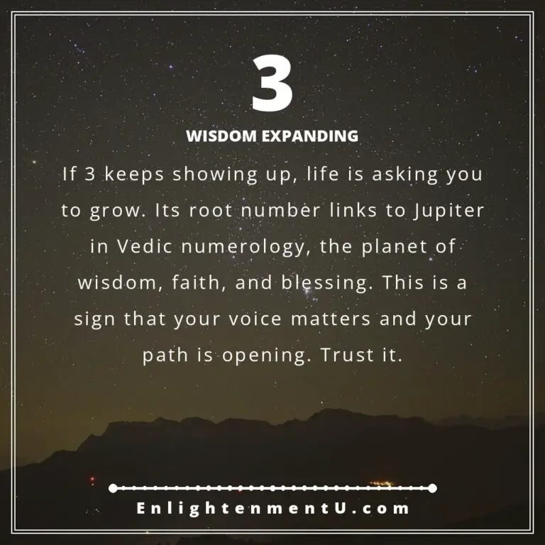 Read more about the article 3 Angel Number Meaning: Love, Money & Vedic Insight