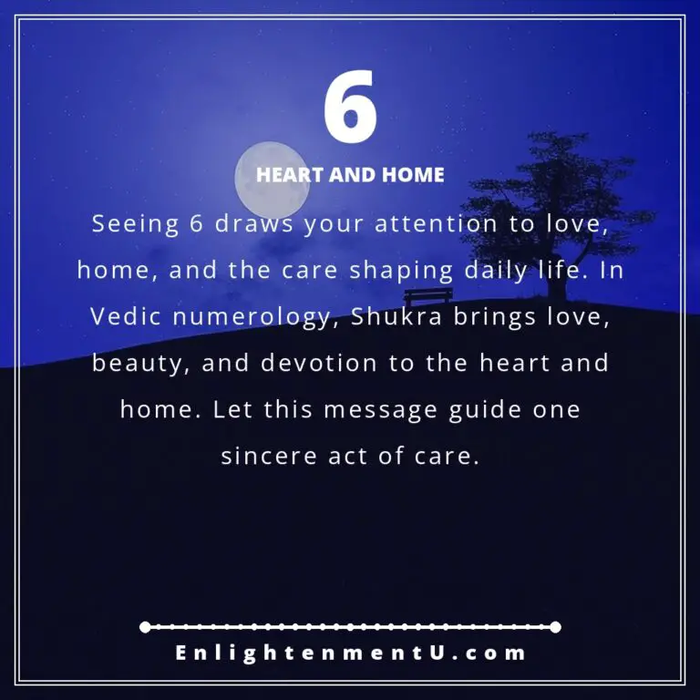 Read more about the article 6 Angel Number Meaning: Love, Money & Vedic Insight