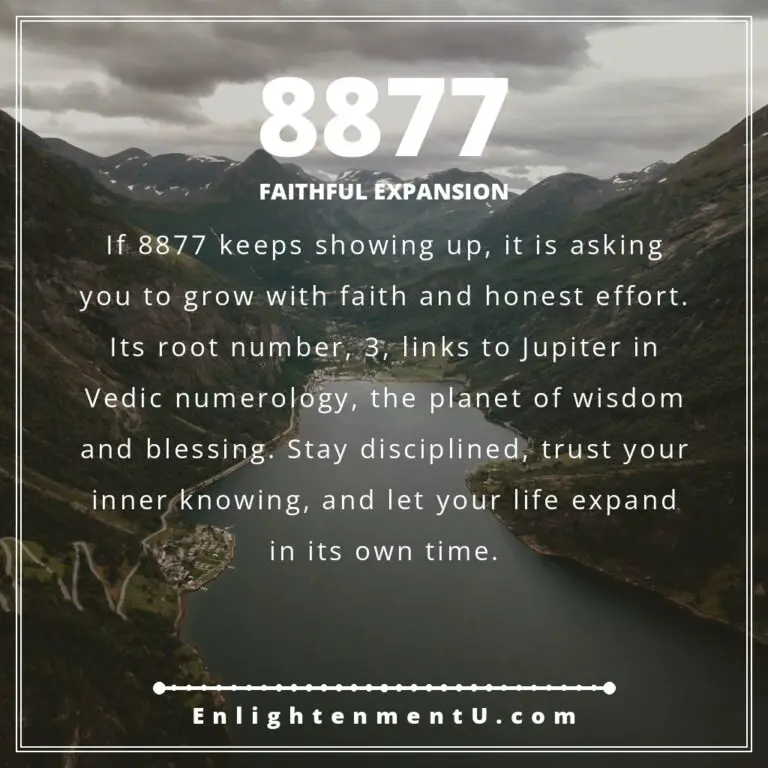Read more about the article 8877エンジェルナンバーの意味：恋愛・お金・ヴェーダ占星術の洞察