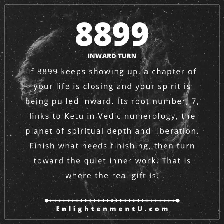 Read more about the article 8899 エンジェルナンバーの意味：恋愛・お金・ヴェーダ占星術の洞察