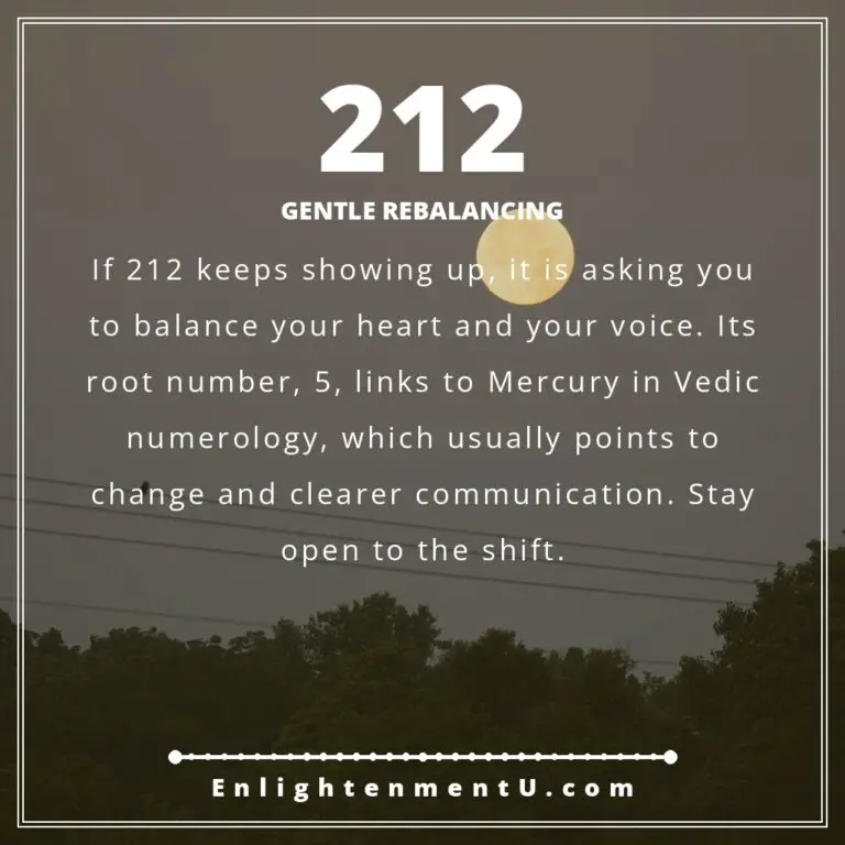 Read more about the article 212 Angel Number Meaning: Love, Money & Vedic Insight