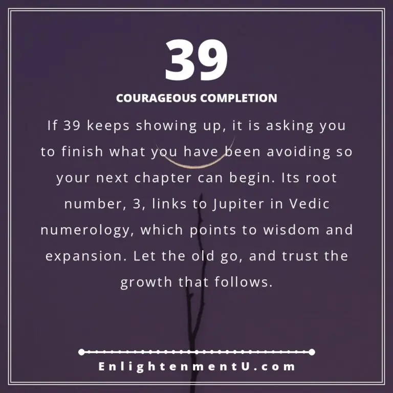 Read more about the article 39 Angel Number Meaning: Love, Money & Vedic Insight