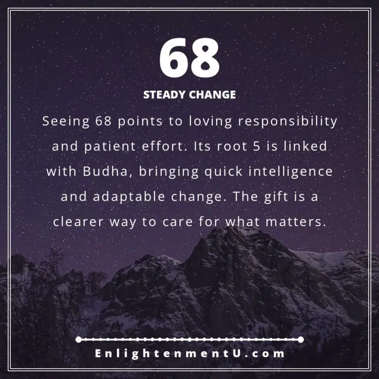 Read more about the article 68 Angel Number Meaning: Love, Money & Vedic Insight
