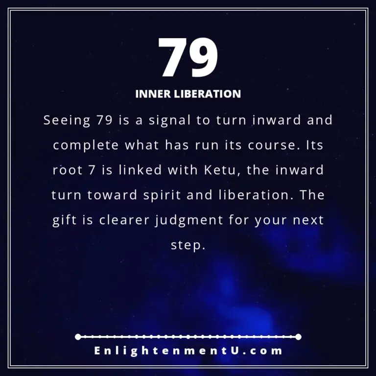 Read more about the article 79 Angel Number Meaning: Love, Money & Vedic Insight